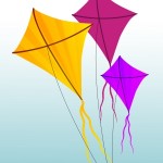 “Colorful Kites” by Salvatore Vuono